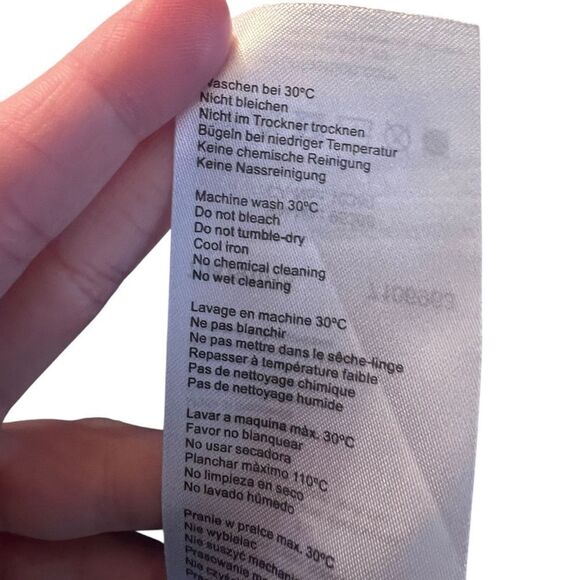 Olsen blue short sleeve button up shirt - Picture 5 of 9